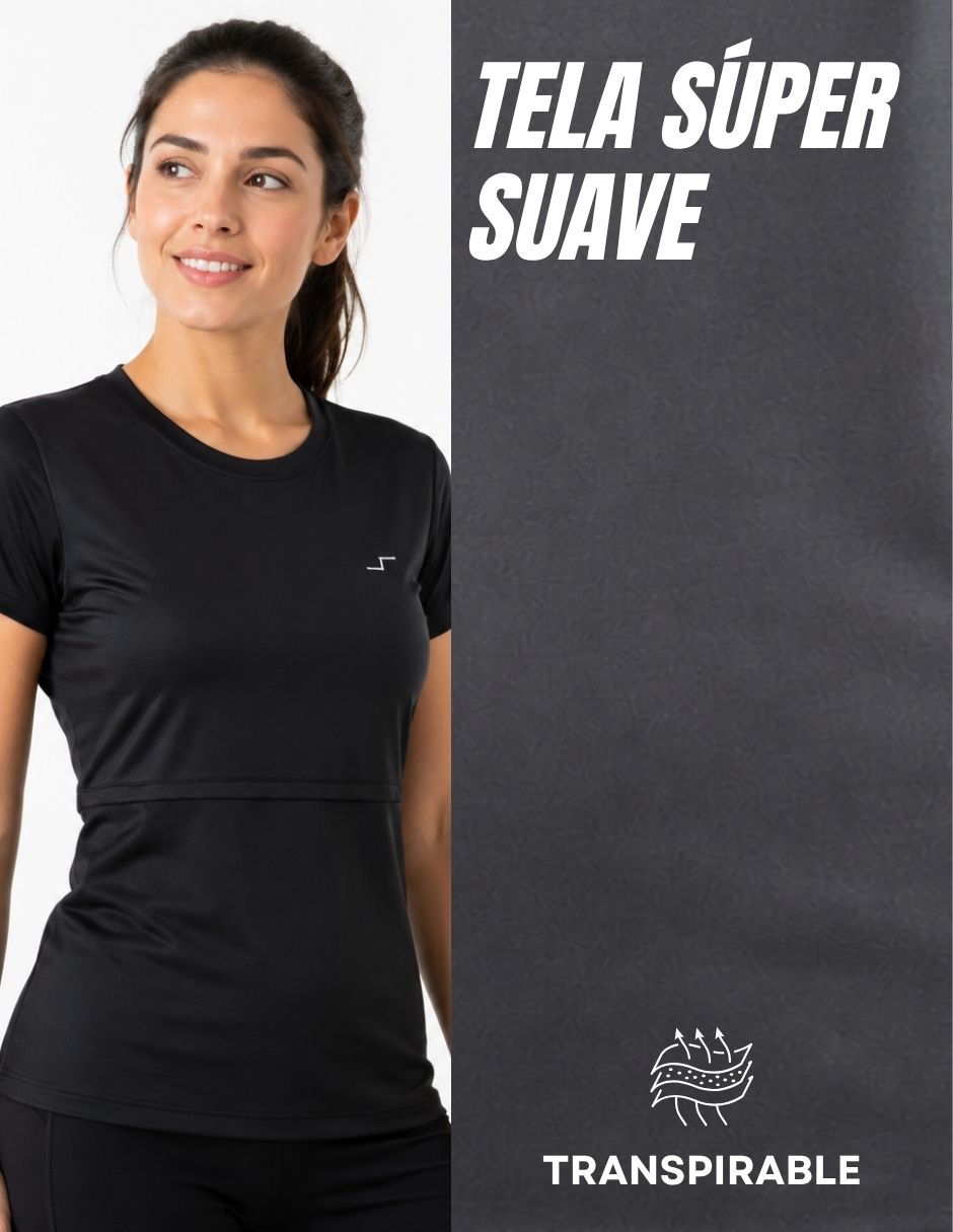 Blusa maternidad chb chili beans clothing co. Manga corta