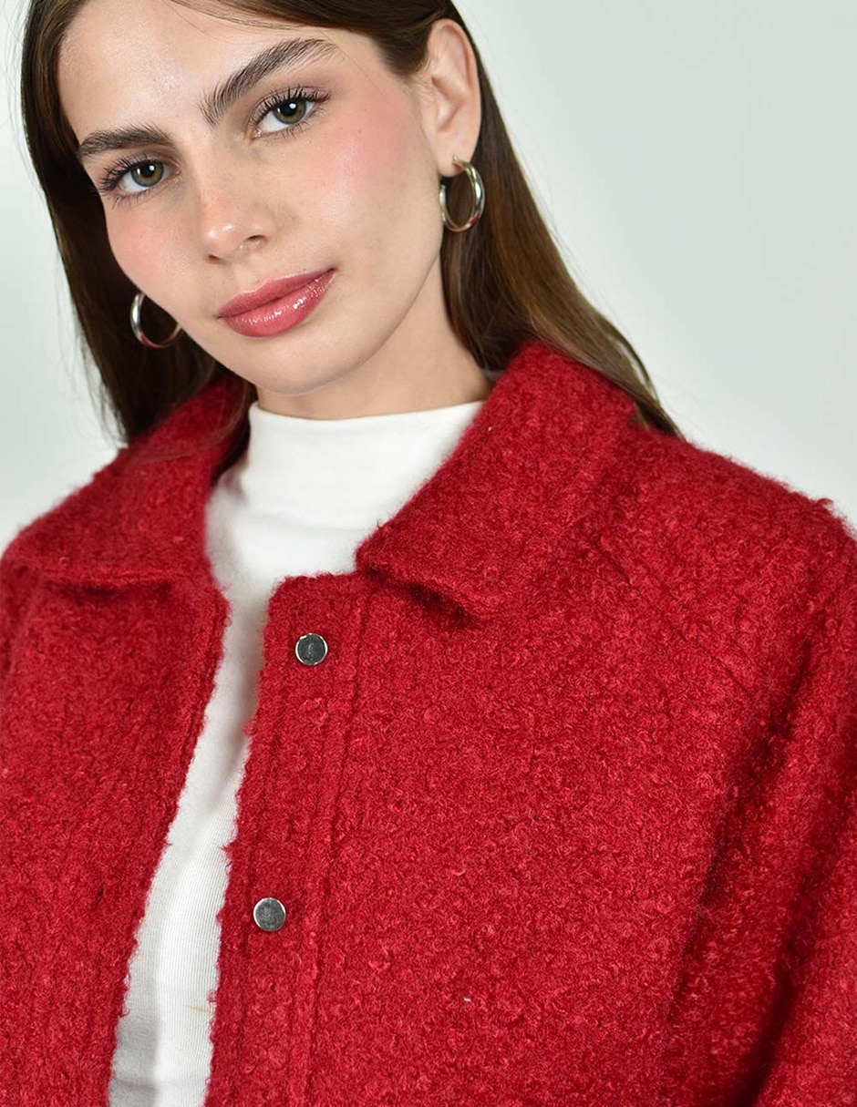Chamarra casual roman fashion para mujer 3