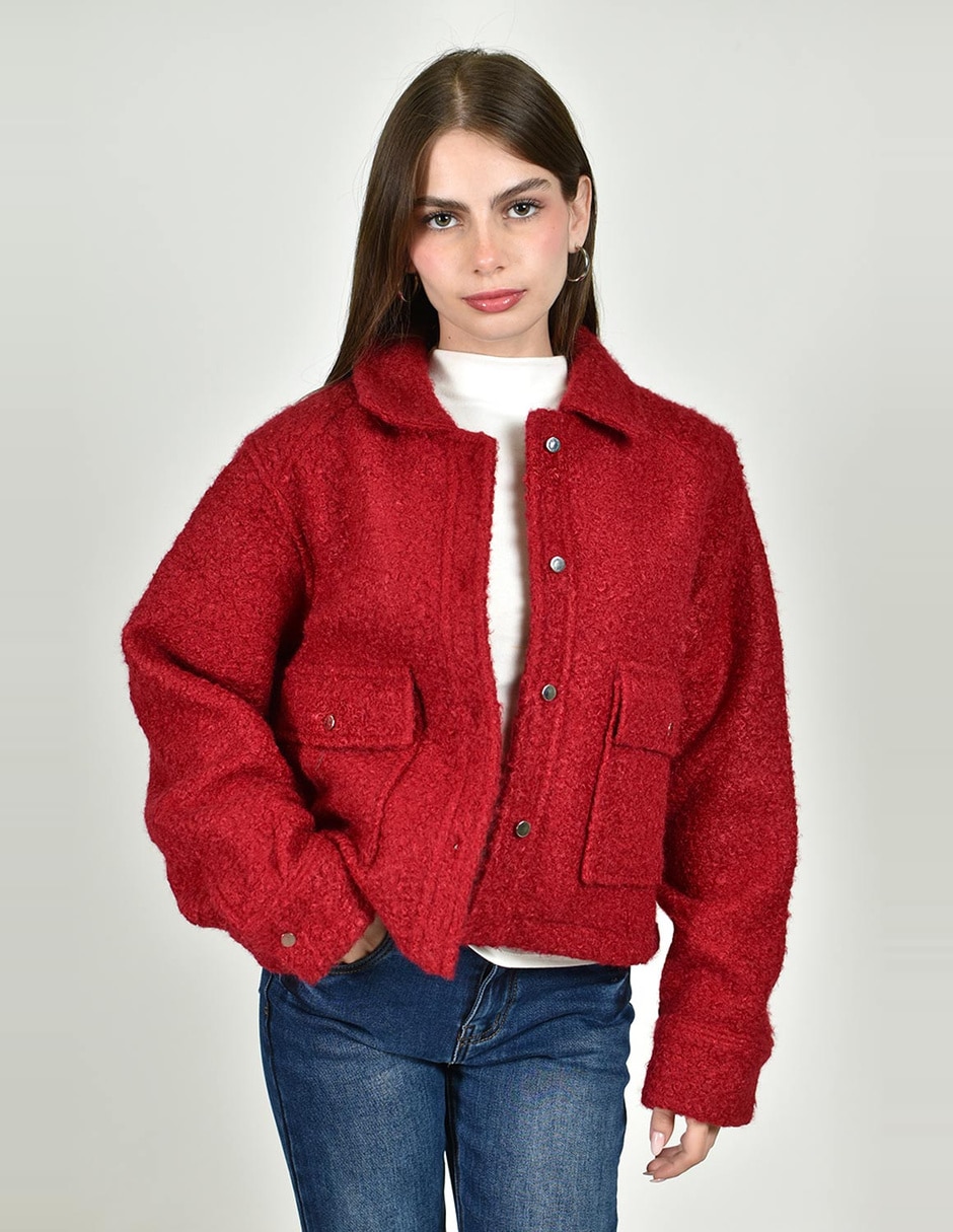 Chamarra casual roman fashion para mujer 4