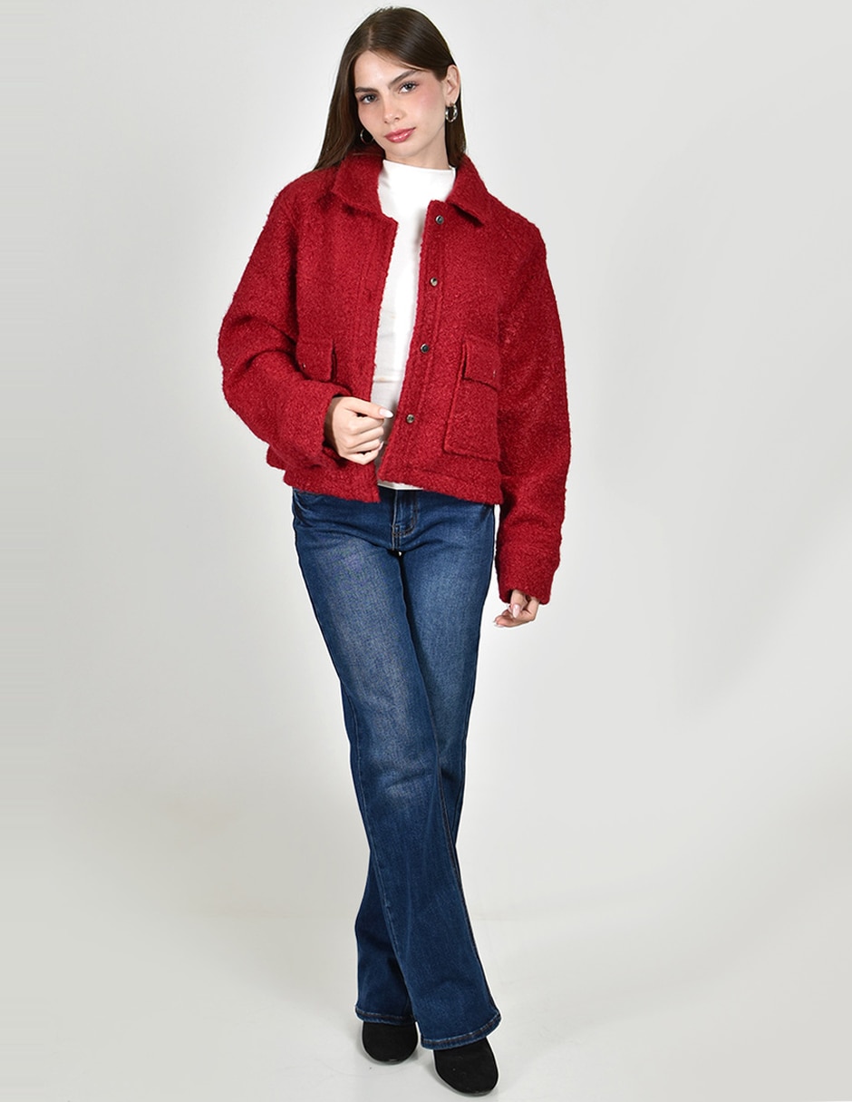 Chamarra casual roman fashion para mujer 6
