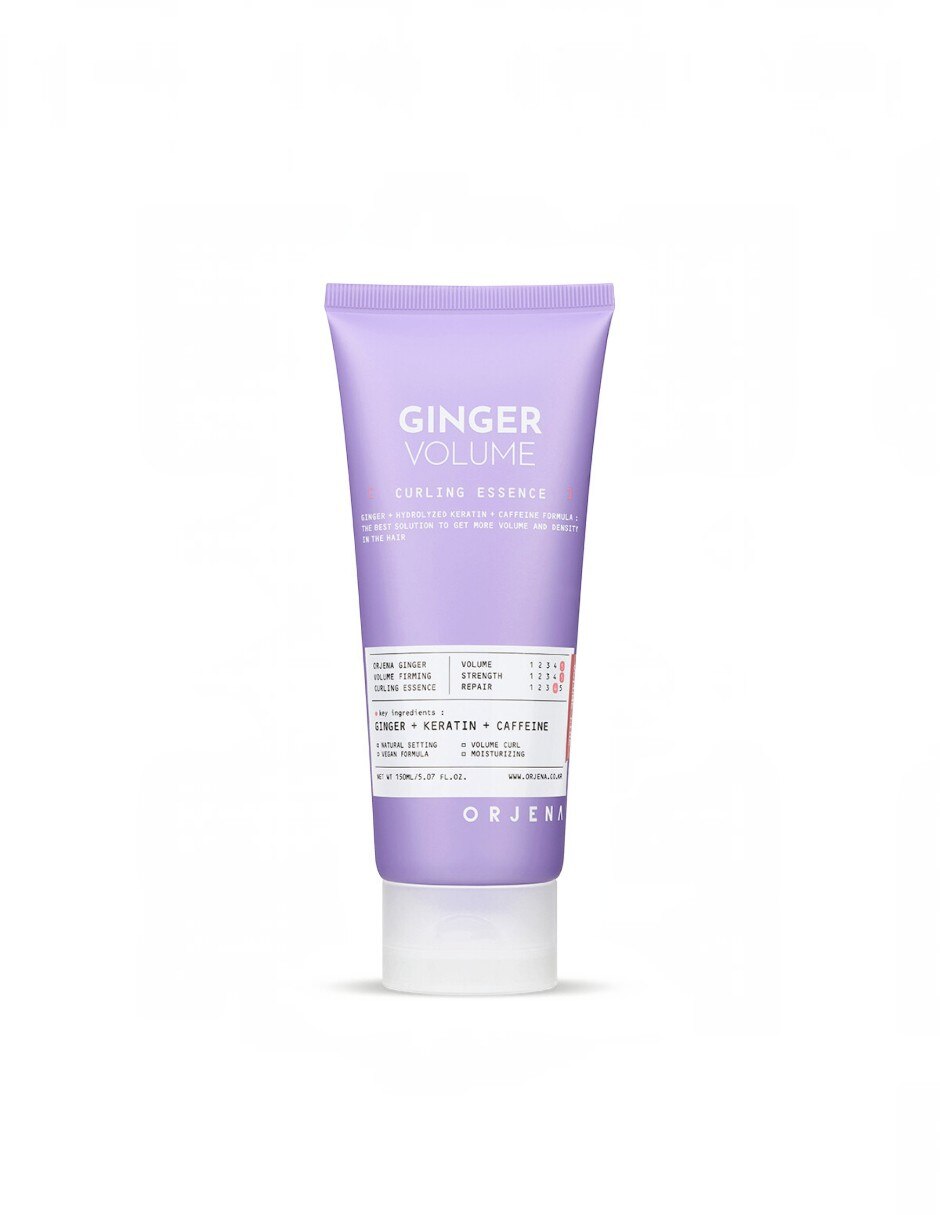 Tratamiento capilar Esencia para Rizos con Extracto de Jengibre reparador Orjena Ginger Volume Firming Tratamiento capilar Esencia para Rizos con Extracto de Jengibre reparador Orjena Ginger Volume Firming