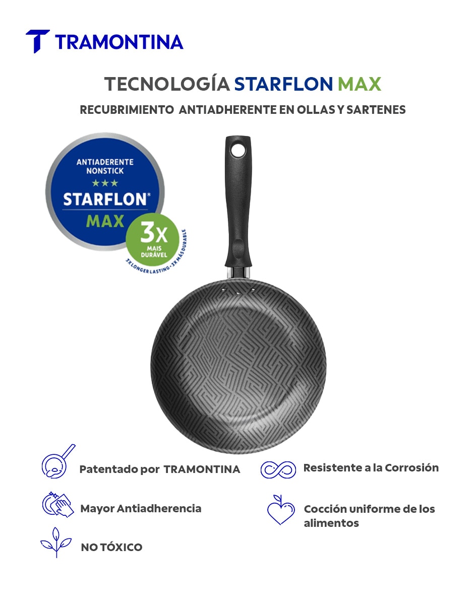 Batería de cocina de aluminio antiadherente Starflon Max 41 piezas 5
