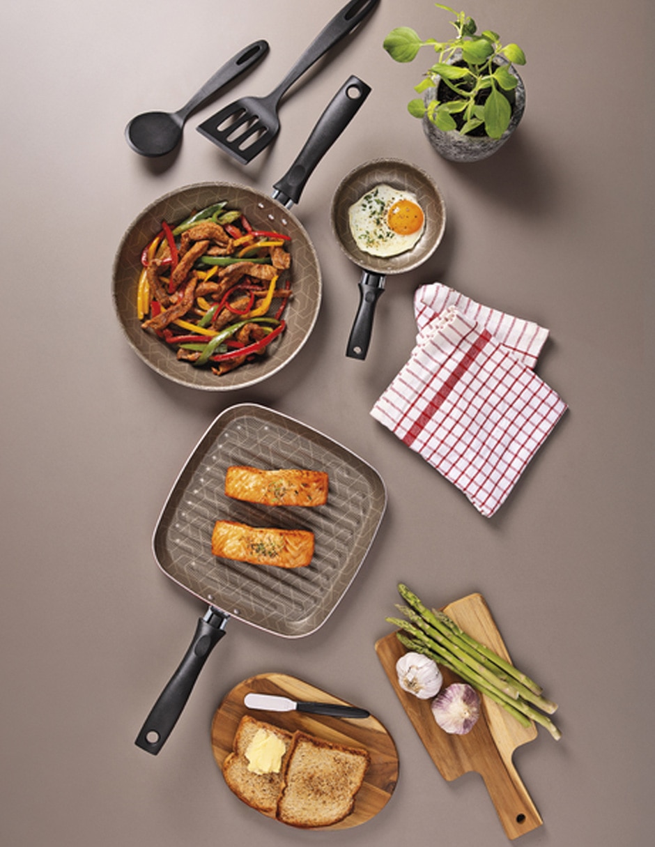 Batería de cocina de aluminio antiadherente Starflon Max 41 piezas 7