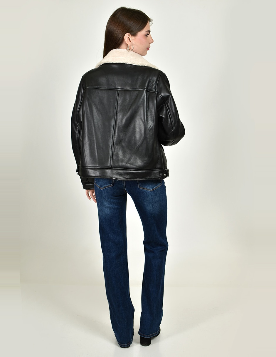 Chamarra casual roman fashion para mujer 5