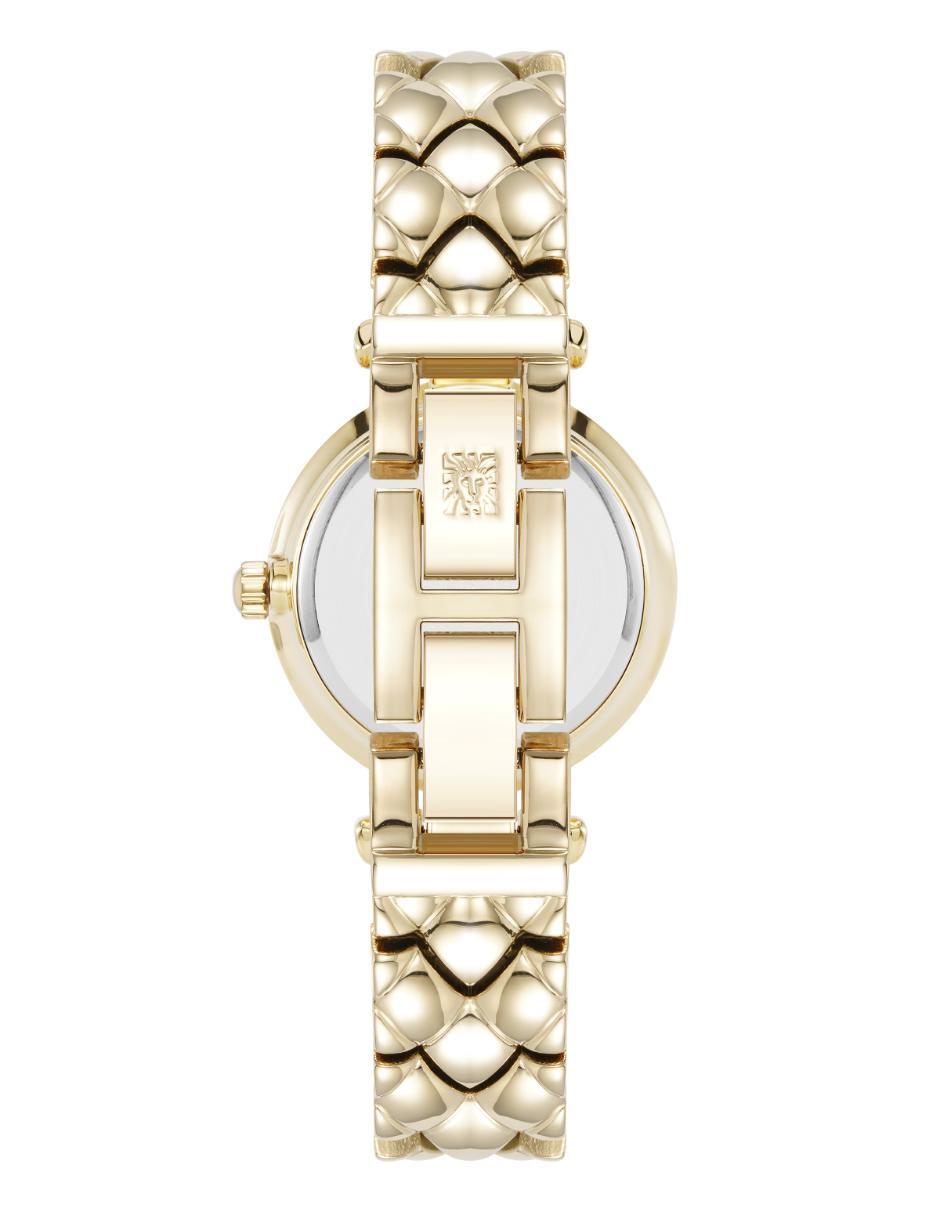 Reloj anne klein gold collection para mujer ak5422chgb 3