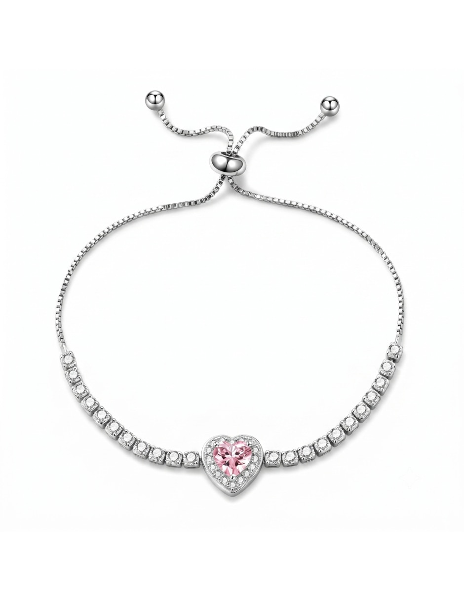 Brazalete genérica de plata con circonita Brazalete genérica de plata con circonita