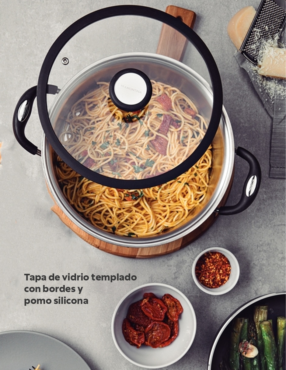 Batería de cocina de aluminio 17 piezas 4