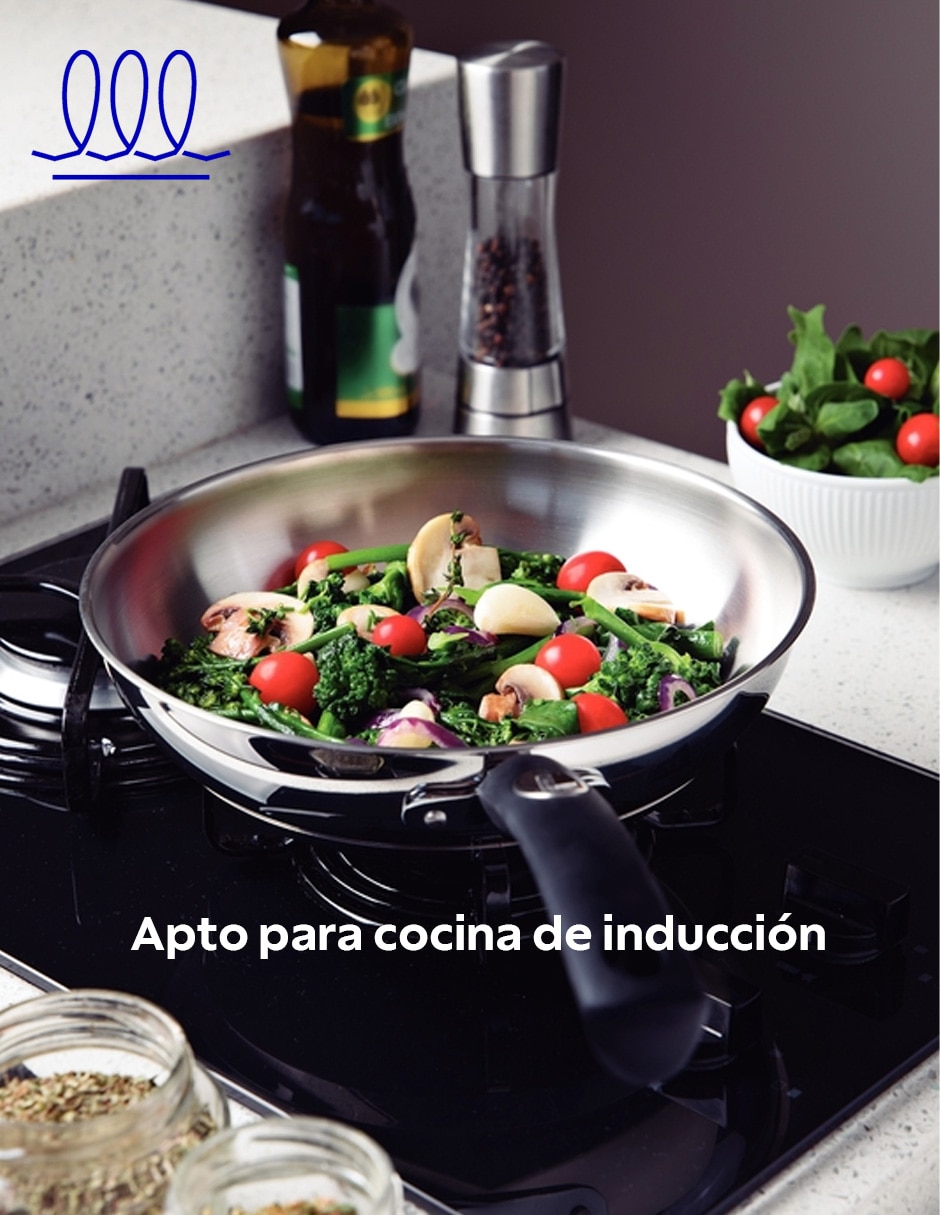 Batería de cocina de aluminio 17 piezas 2