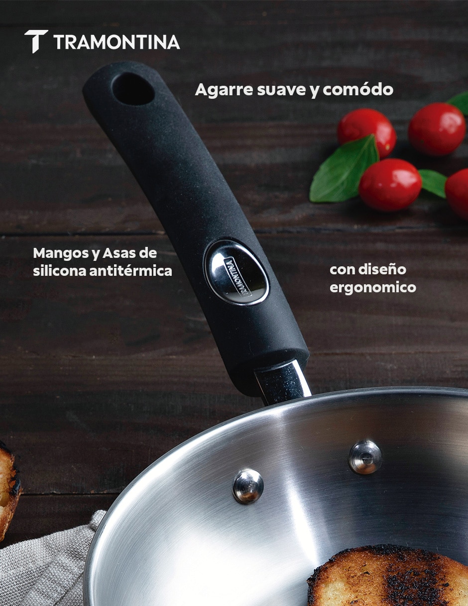 Batería de cocina de aluminio 17 piezas 6