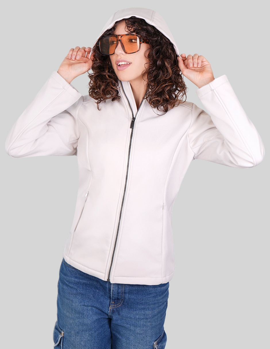 Chamarra casual greenlander softshell para mujer 4