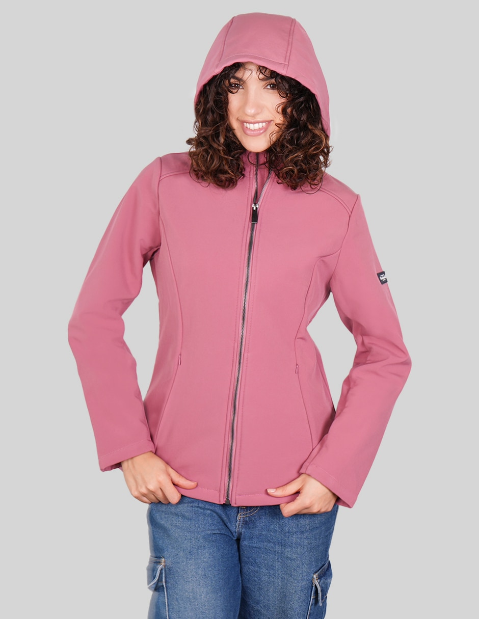 Chamarra casual greenlander softshell para mujer