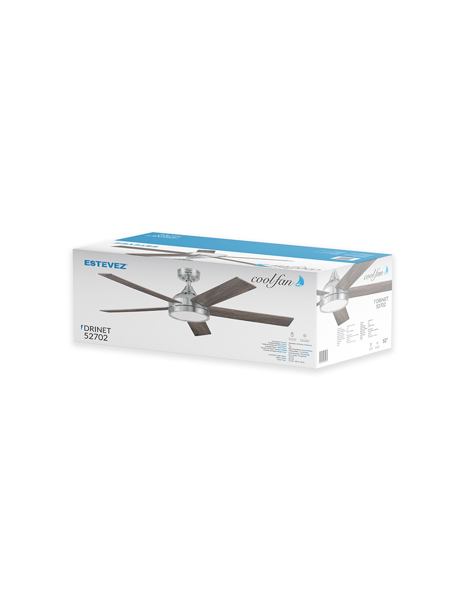Ventilador de techo con control remoto 6