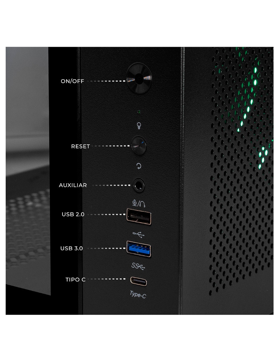 Computadora gamer 31.5 pulgadas Full HD Intel core ultra 7 NVIDIA GeForce RTX 5060 Ti 16 GB RAM 1 TB 8