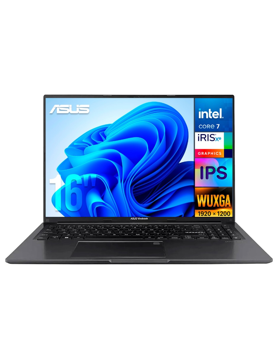 Laptop FRB-ASU-F1605VA-WS74-B 16 pulgadas WUXGA Intel Core i7 Integradas 16 GB RAM 512 GB Laptop FRB-ASU-F1605VA-WS74-B 16 pulgadas WUXGA Intel Core i7 Integradas 16 GB RAM 512 GB