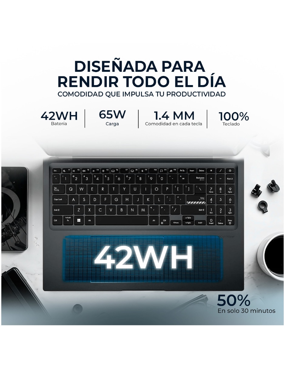 Laptop FRB-ASU-F1605VA-WS74-B 16 pulgadas WUXGA Intel Core i7 Integradas 16 GB RAM 512 GB 7
