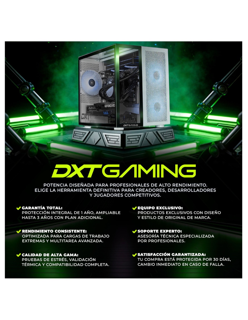 Computadora gamer 31.5 pulgadas Full HD Intel core ultra 7 NVIDIA GeForce RTX 5060 Ti 16 GB RAM 1 TB 4
