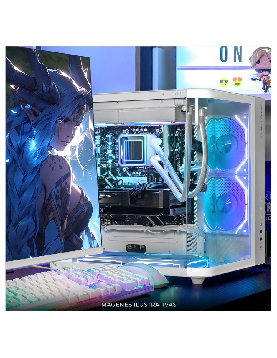 Computadora gamer 31.5 pulgadas Full HD Intel core ultra 7 NVIDIA GeForce RTX 5060 Ti 16 GB RAM 1 TB 5