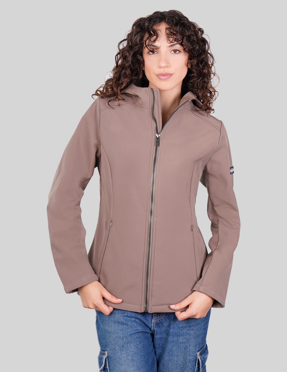 Chamarra casual greenlander softshell para mujer Chamarra casual greenlander softshell para mujer