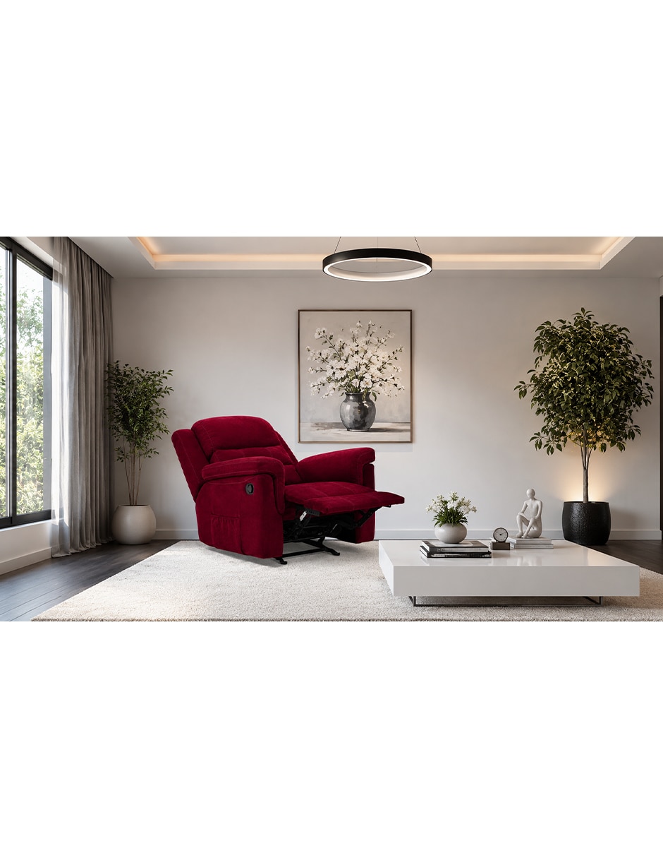 Reclinable Kessa de tela