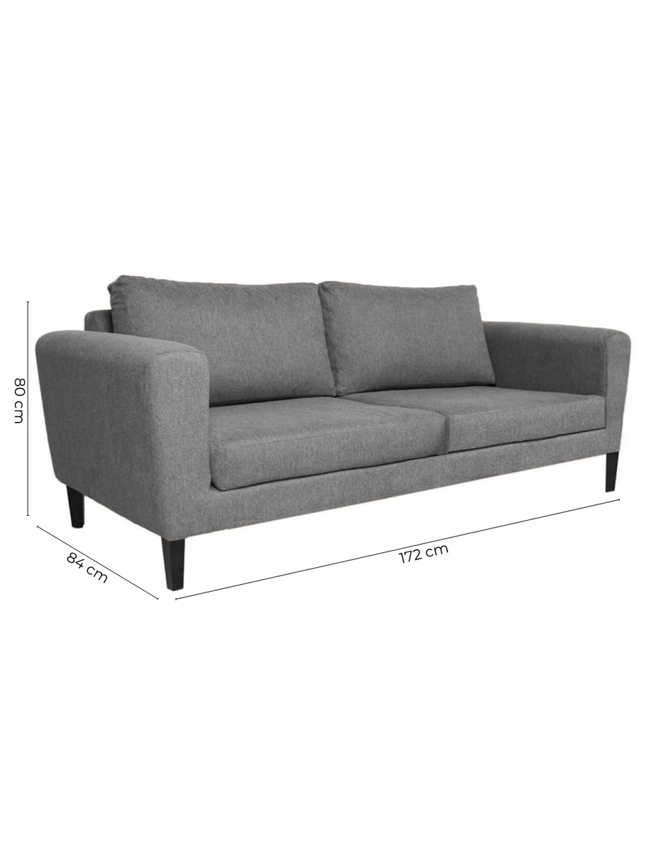 Love seat harmonish de tela 6