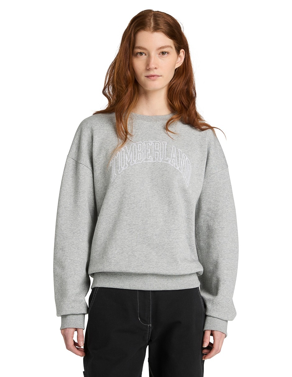 Sudadera con Diseño Timberland Relaxed Fit para mujer Sudadera con Diseño Timberland Relaxed Fit para mujer