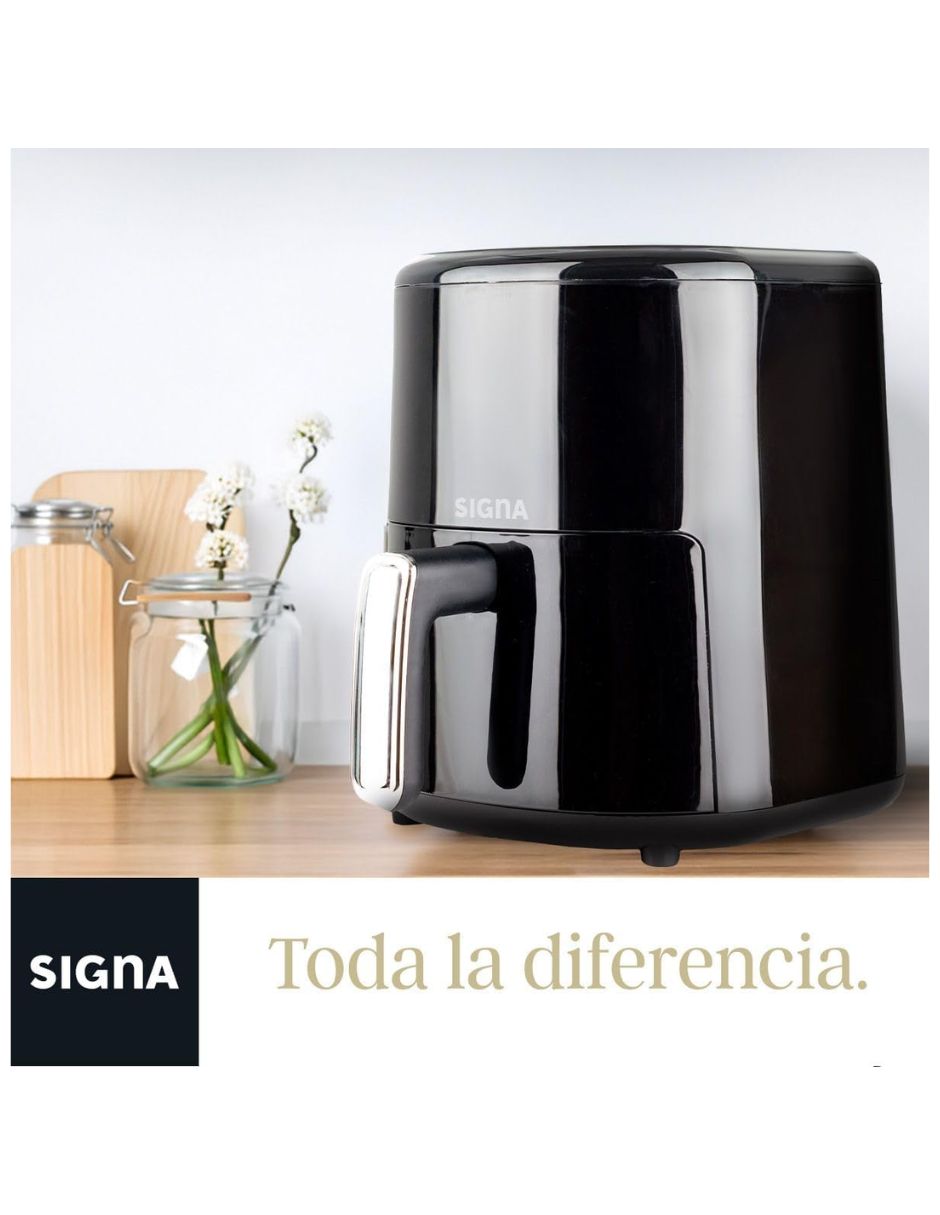 Freidora de aire con compartimento único 5 L 3