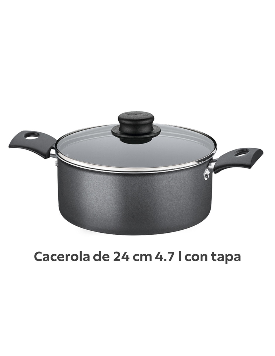 Batería de cocina de aluminio antiadherente Starflon Max 38 piezas 6
