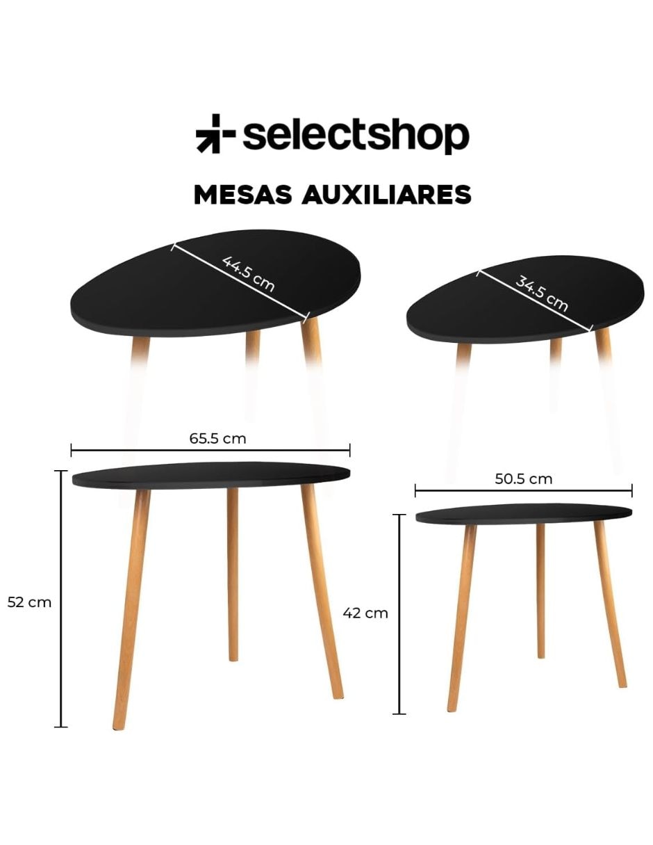 Juego de mesas 2 piezas 7