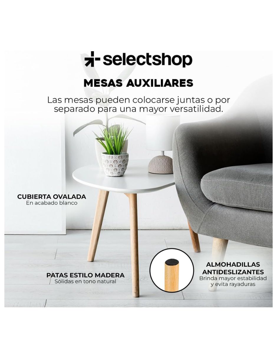Juego de mesas 2 piezas 4
