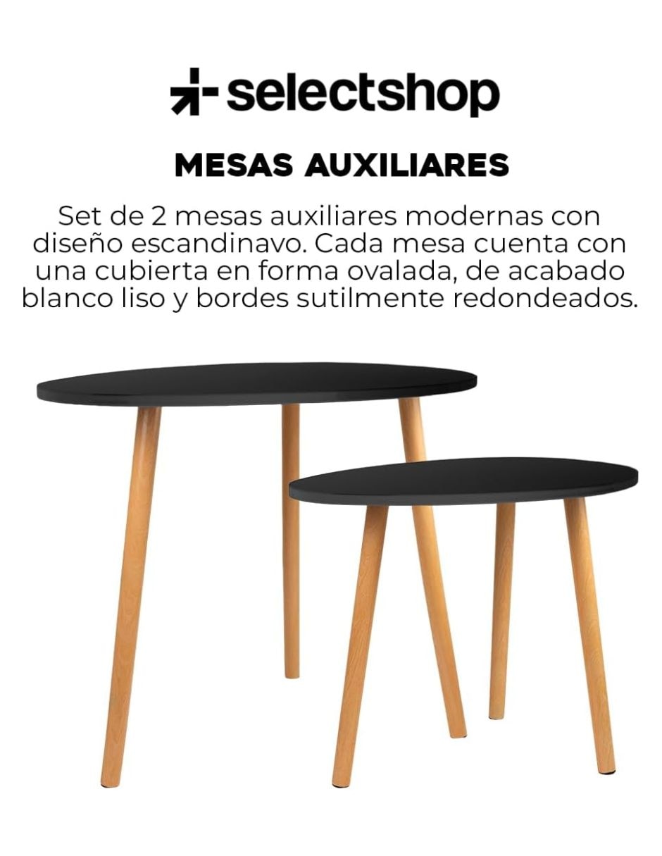 Juego de mesas 2 piezas 5