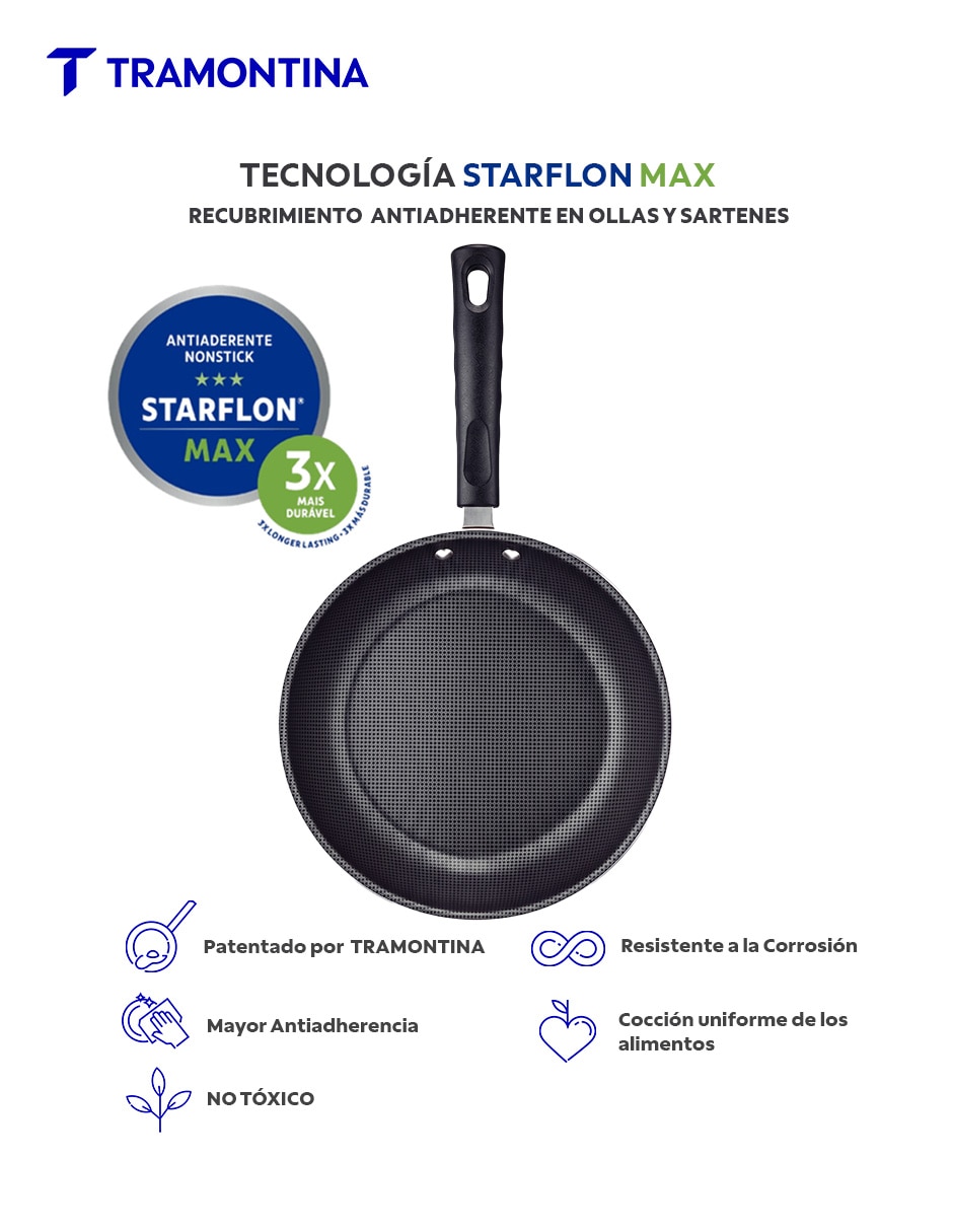 Batería de cocina de aluminio antiadherente Starflon Max 39 piezas 5