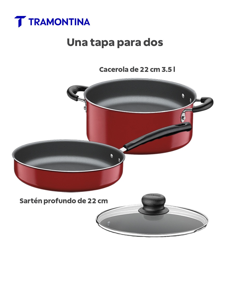 Batería de cocina de aluminio antiadherente Starflon Max 39 piezas