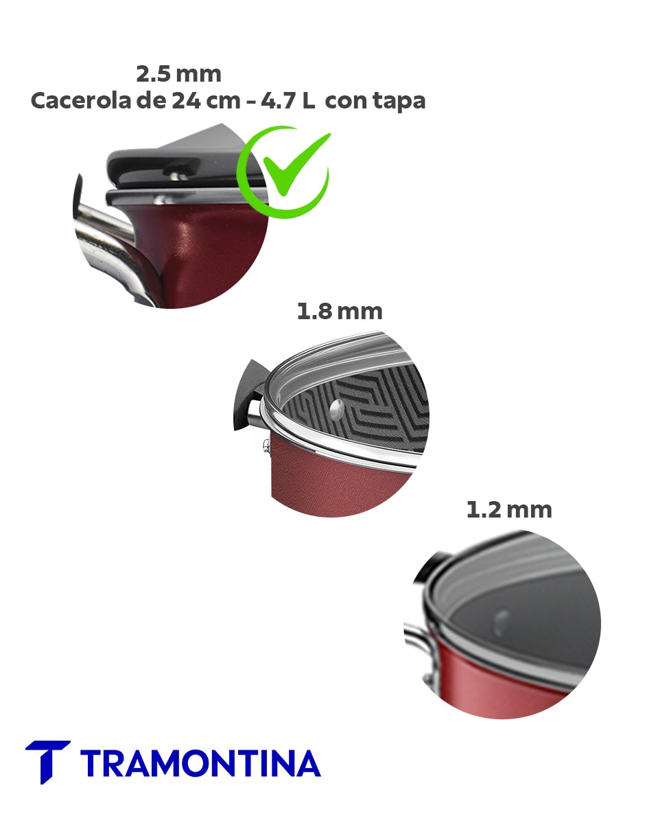 Batería de cocina de aluminio antiadherente Starflon Max 22 piezas 8