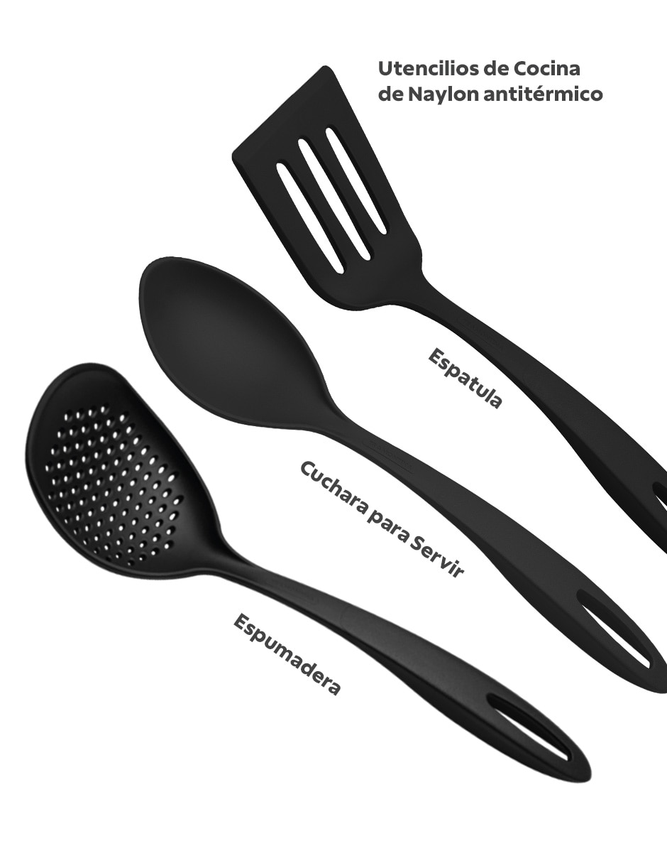 Batería de cocina de aluminio antiadherente Starflon Max 46 piezas 4