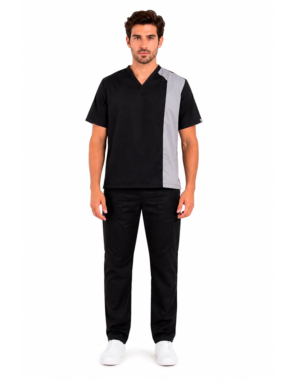 Pijama quirúrgica medizin uniformes estilo relajado para hombre 1