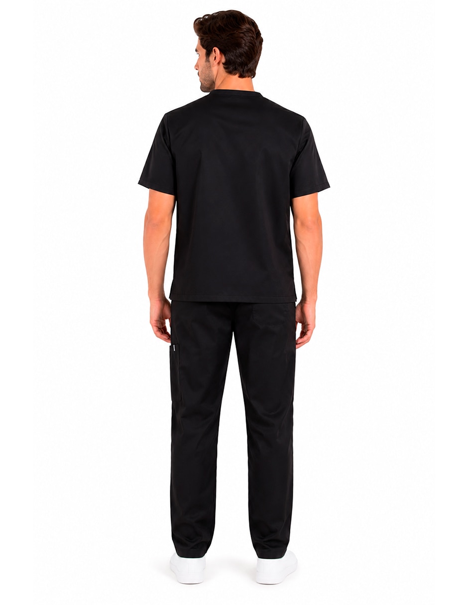 Pijama quirúrgica medizin uniformes estilo relajado para hombre 4
