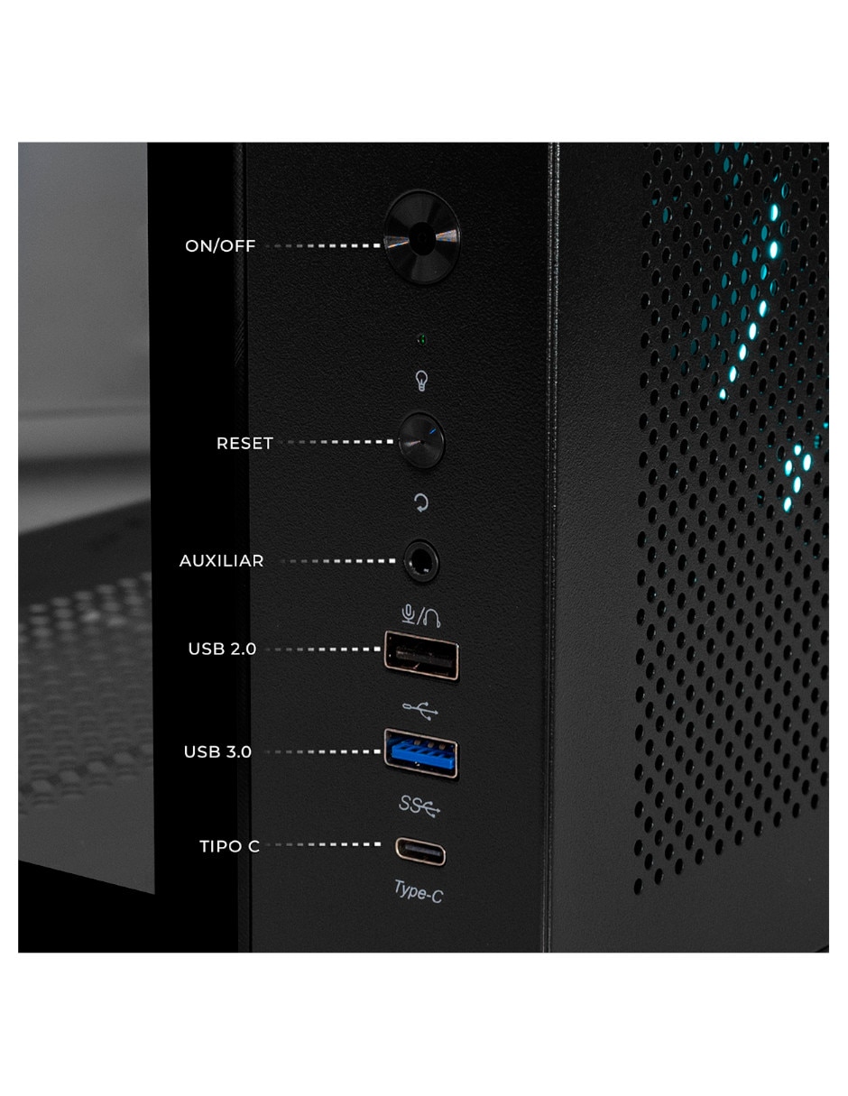 Computadora gamer DXTU516GB55060TITPB Intel core ultra 5 NVIDIA GeForce RTX 5060 Ti 16 GB RAM 1 TB 6
