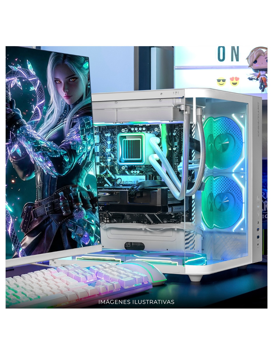 Computadora gamer DXT Gaming DXTU516GB55060TITPW Intel core ultra 5 NVIDIA GeForce RTX 5060 Ti 16 GB RAM 1 TB