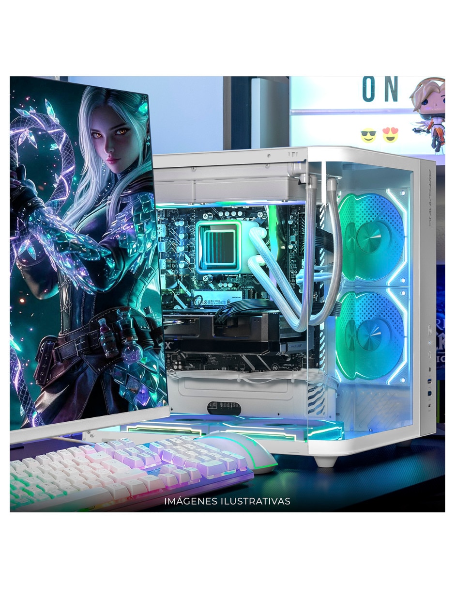 Computadora gamer 31.5 pulgadas Full HD Intel core ultra 5 NVIDIA GeForce RTX 5060 Ti 16 GB RAM 1 TB 5