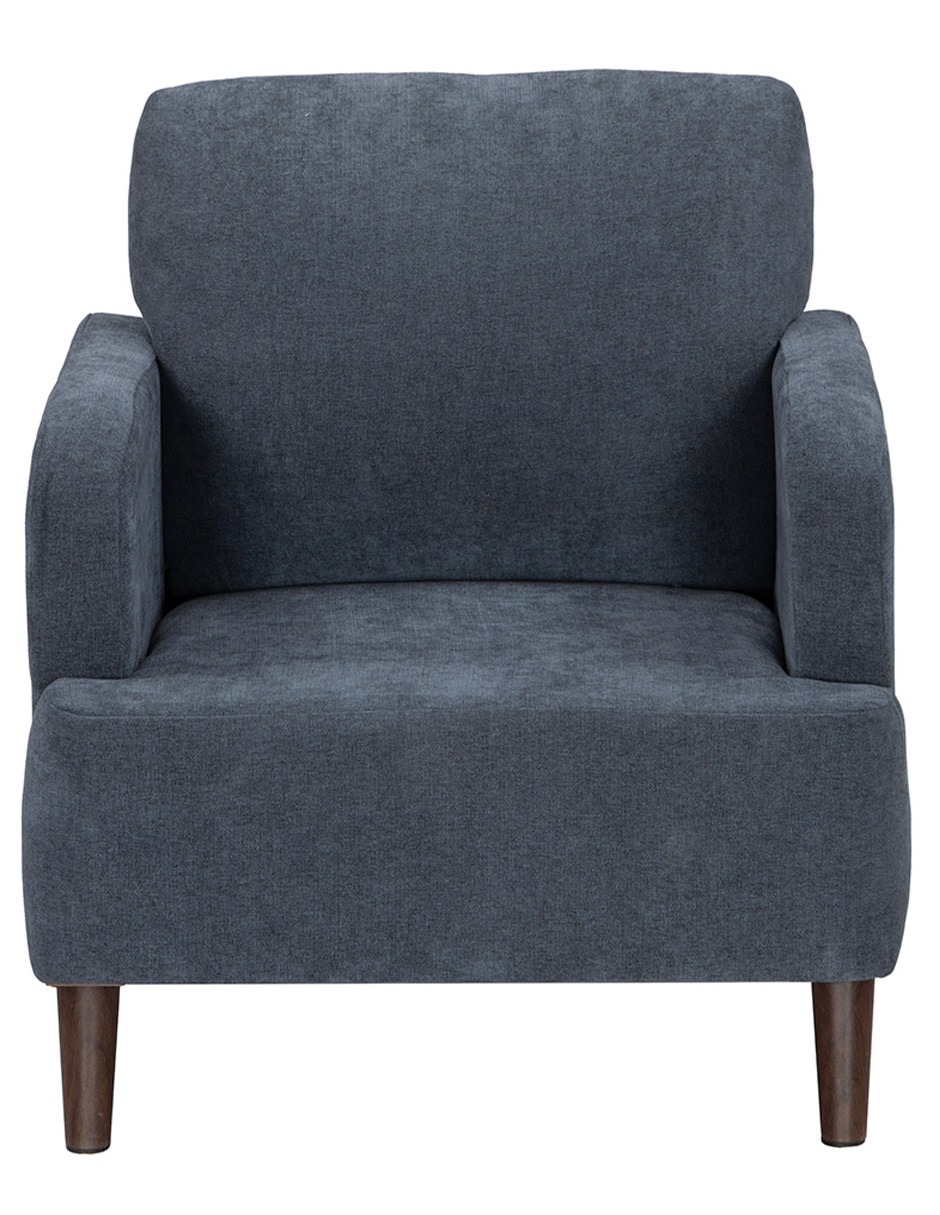 Sillón de madera y tela