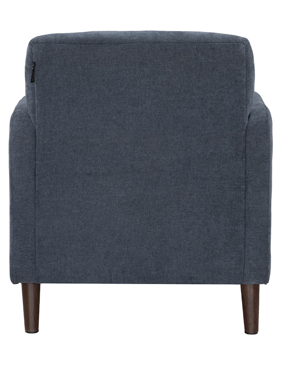 Sillón de madera y tela