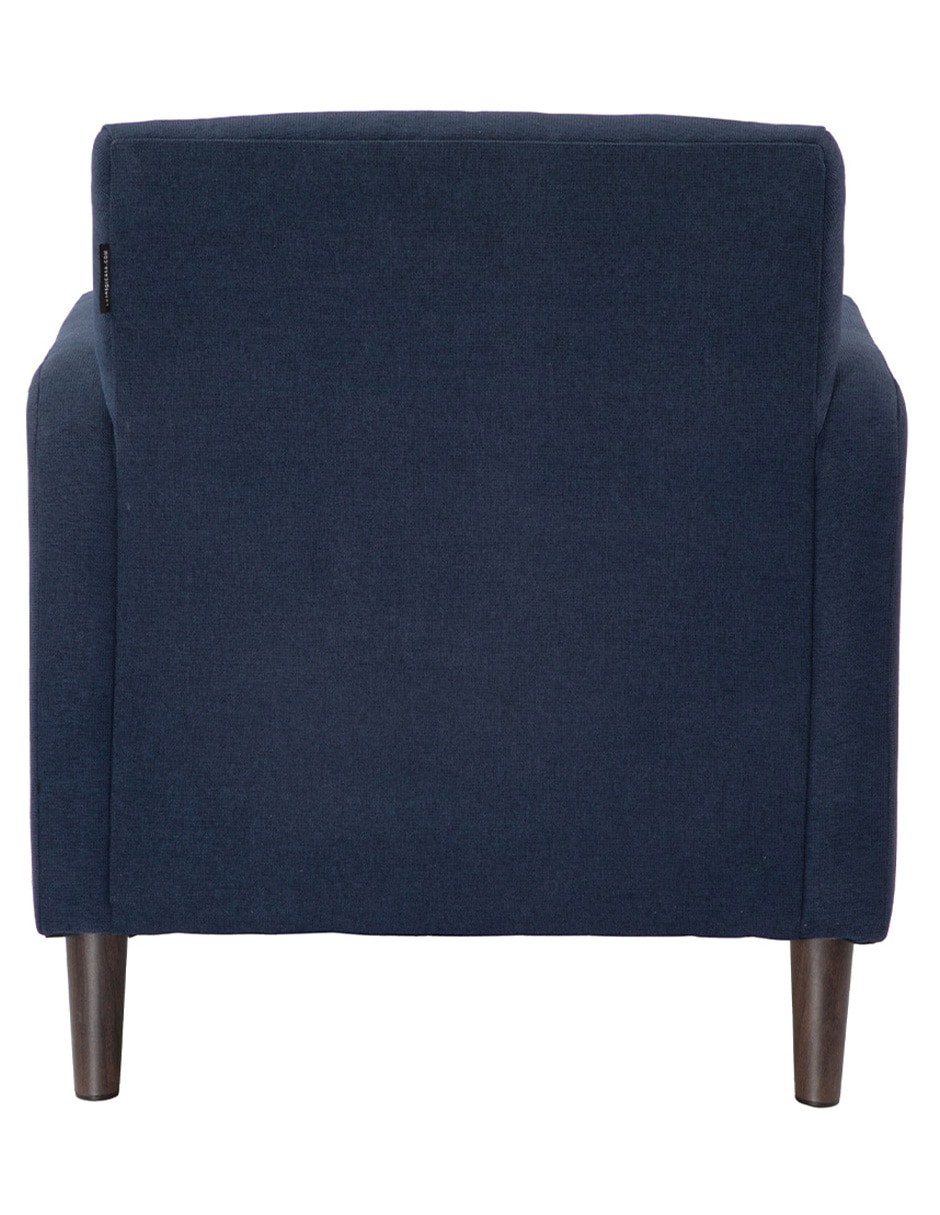 Sillón de madera y tela 2
