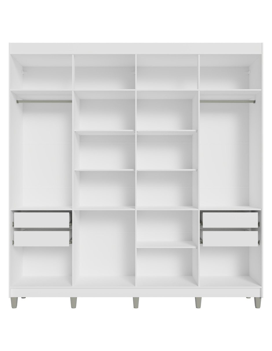 Ropero armable Madesa 1107K84GL1CP de MDP 5