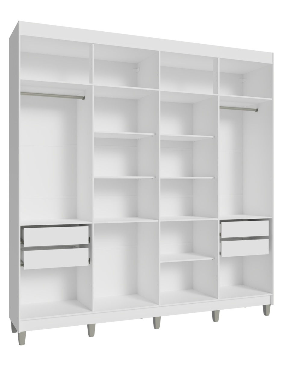 Ropero armable Madesa 1107K84GL1CP de MDP 7