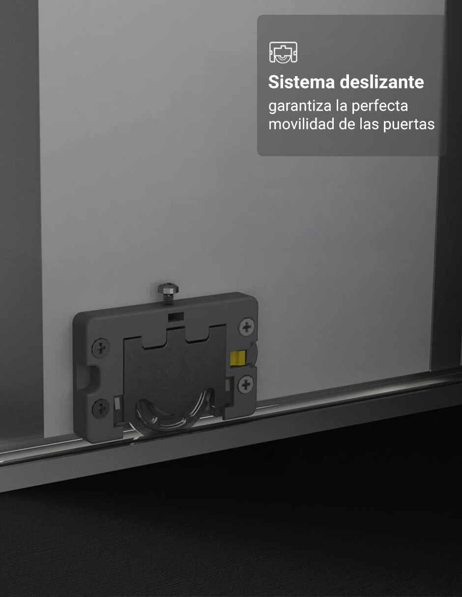 Ropero armable 10638N3E de MDF 7