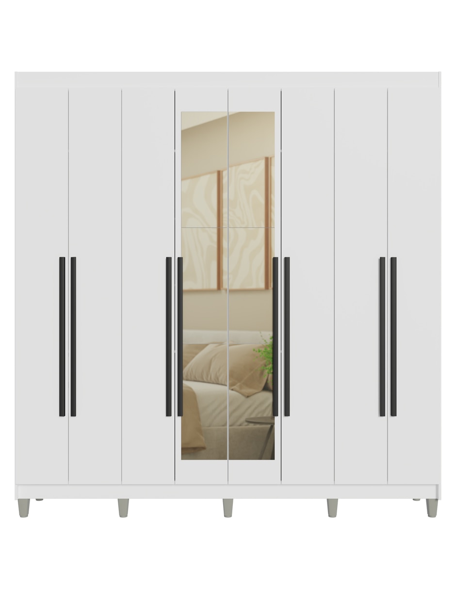 Ropero armable Madesa 1107K52E4GL1CP de MDP Ropero armable Madesa 1107K52E4GL1CP de MDP
