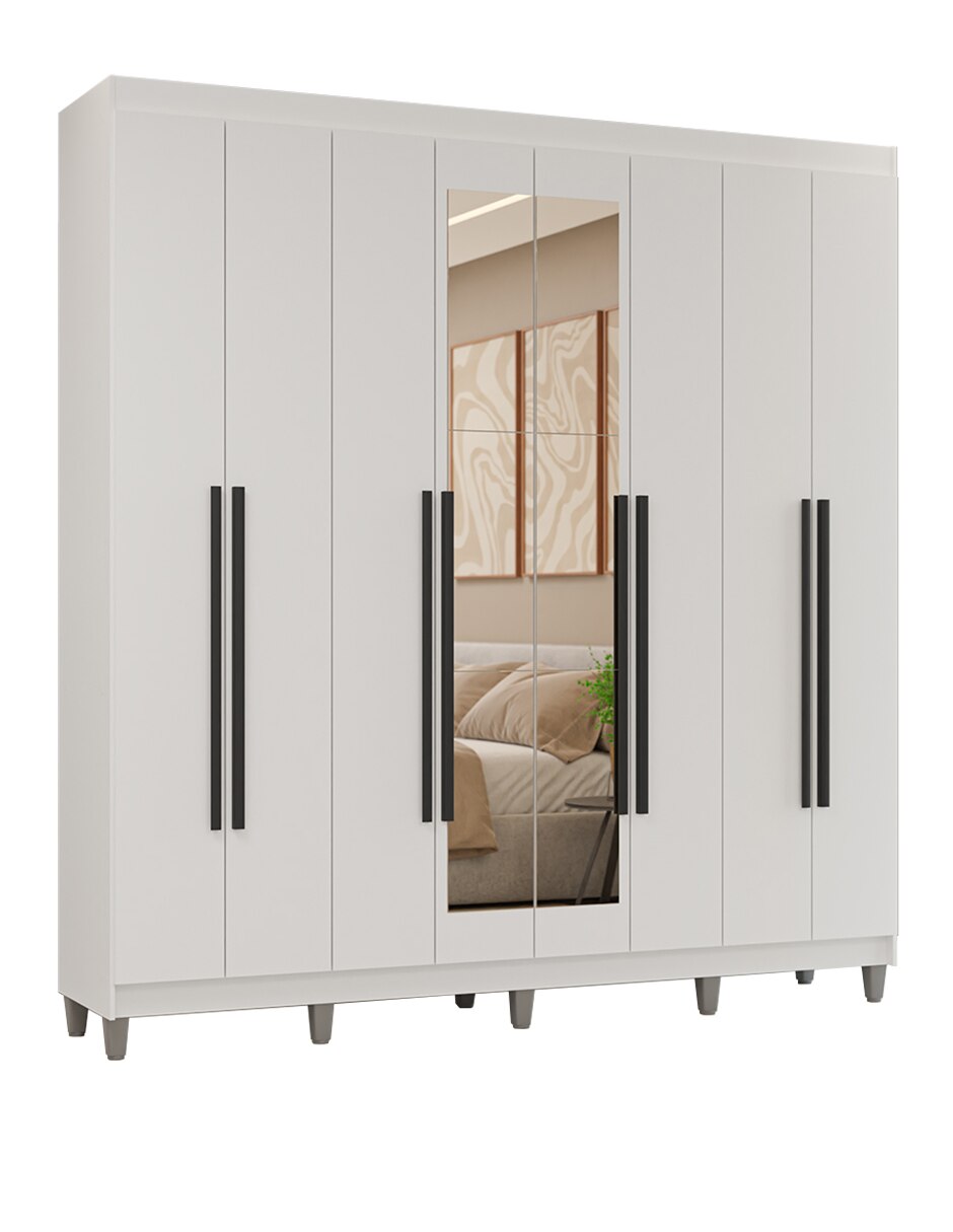 Ropero armable Madesa 1107K52E4GL1CP de MDP 6