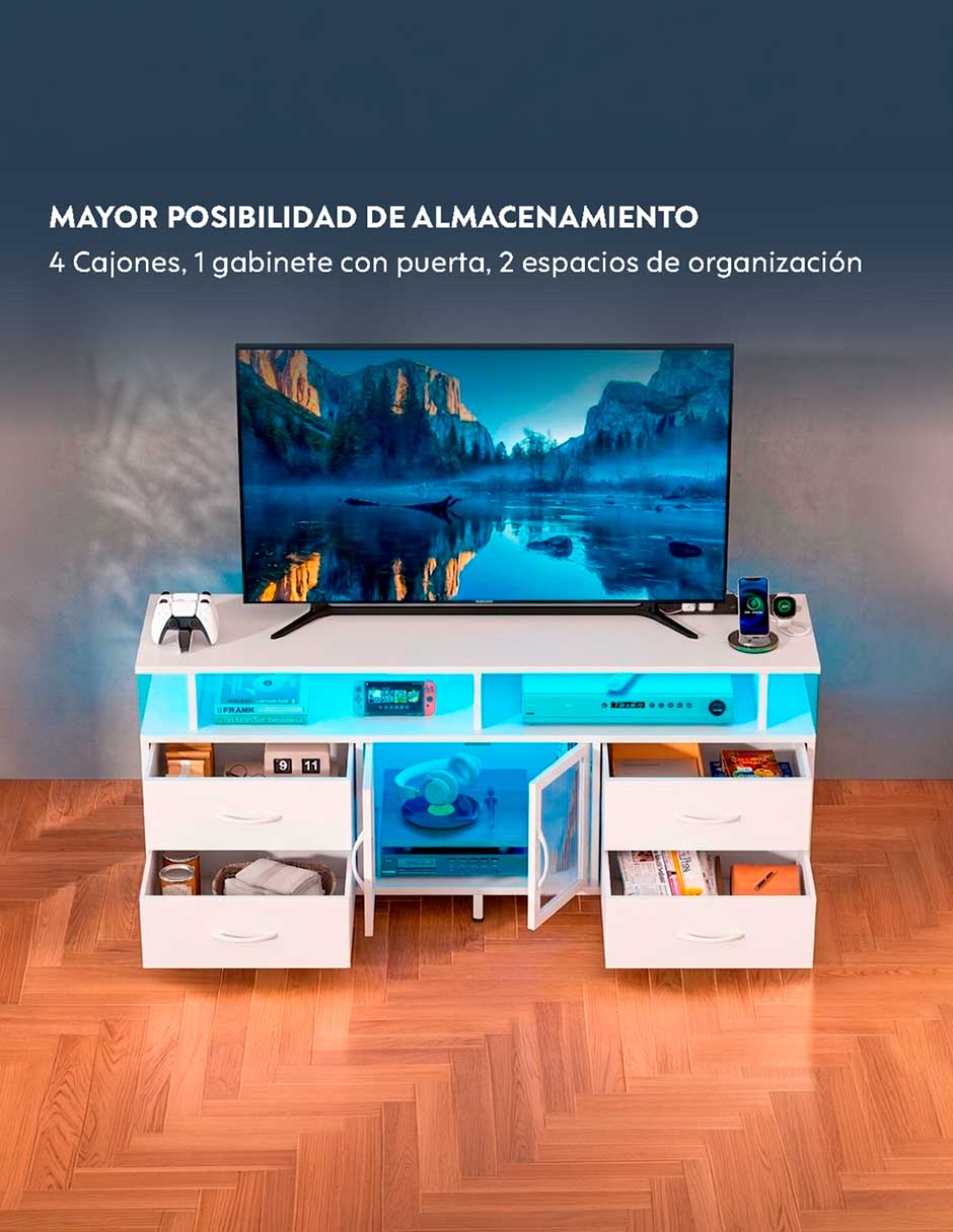 Mueble de TV armable de MDF 5