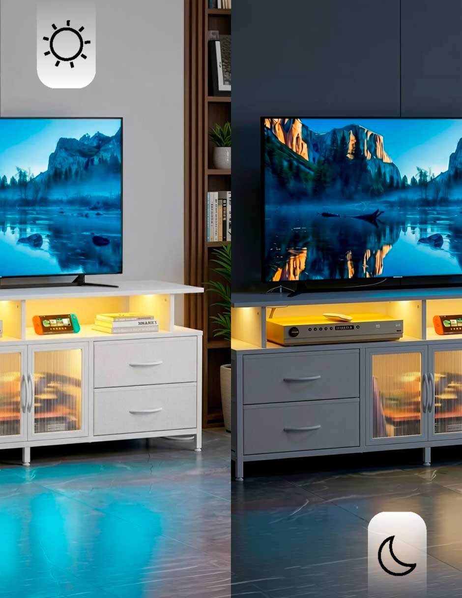 Mueble de TV armable de MDF 8