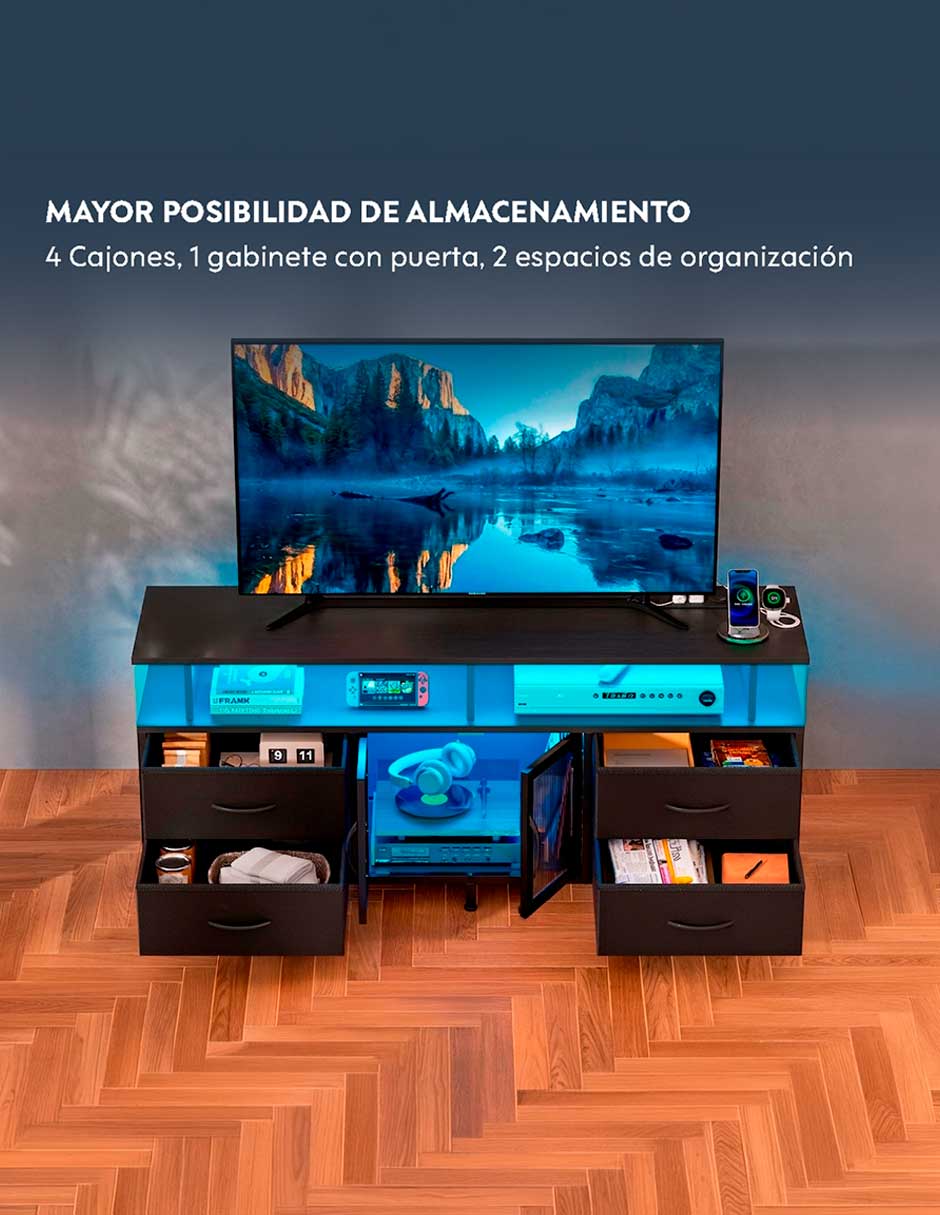 Mueble de tv armable de MDF 2